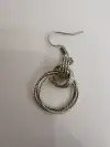 Factory direct sales of wrought iron pressed earrings and pendants, rough accessories, jewelry accessories, popular online bestsellers, classic metal earrings and pendants, European and American simple style Application Scenario